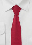 Cravată bumbac cireș roșu