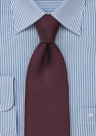 Cravata burgundi--Cravate Online