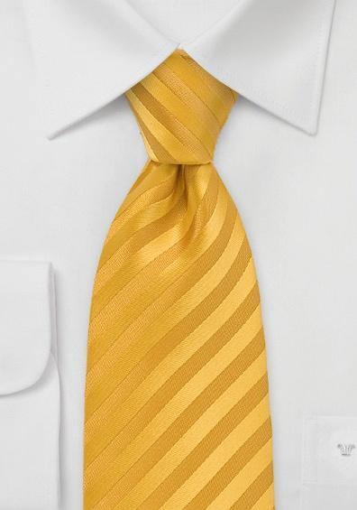Cravata ceremonie absolvire galbena--Cravate Online
