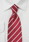 Cravata cires filigran decorat in dungi albe--Cravate Online