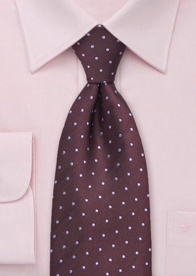 Cravata clasica visinie cu puncte--Cravate Online
