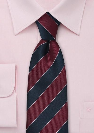 Cravata cu banda albastra - rosu--Cravate Online