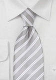 Cravata cu Dungi Albastre si rosu 148 cm-Grey-Cravate Online