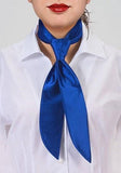 Cravata dama albastru royal