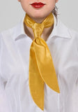 Cravata dama galben auriu--Cravate Online
