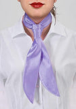 Cravata dama violet microfibra--Cravate Online