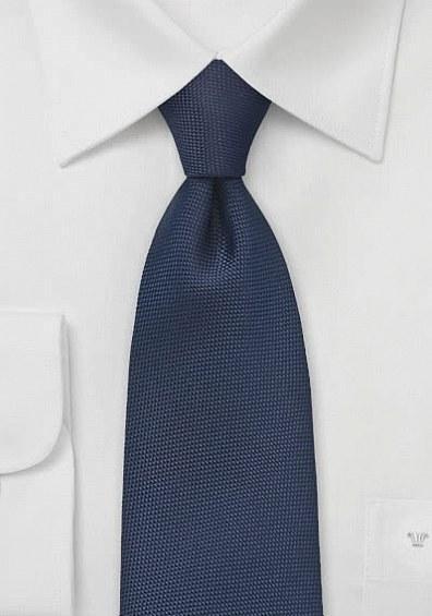 Cravata de afaceri albastru marin--Cravate Online