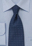 Cravata de afaceri cu decor floral bluemarin