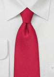 Cravata, de afaceri texturata delicat, rosu 160 cm