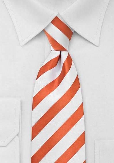 Cravata de culoare portocaliu--Cravate Online