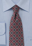Cravata de lana cu romburi--Cravate Online