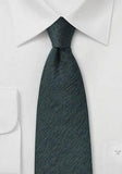 Cravata de lână verde de brad