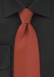 Cravata delicata cupru-portocaliu--Cravate Online