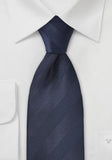 Cravata dungi albastru-inchis--Cravate Online
