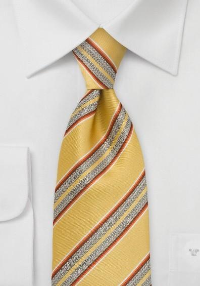 Cravata dungi galbene--Cravate Online