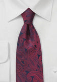 Cravata eleganta beige-bordeaux-Cravate Online