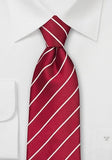 Cravata eleganta in Rosu Chilli--Cravate Online