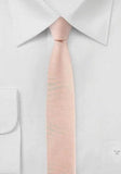 Cravata extra slim roz--Cravate Online