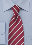 Cravata firma corporate Burgundia dungi delicate