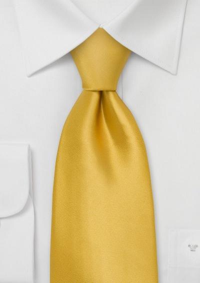 Cravata galbena aurie--Cravate Online