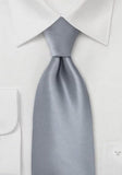 Cravata gri monocroml 160cm