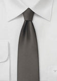 Cravată în formă îngustă de culoare maro deschis--Cravate Online