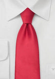 Cravată rosie, roșu aprins