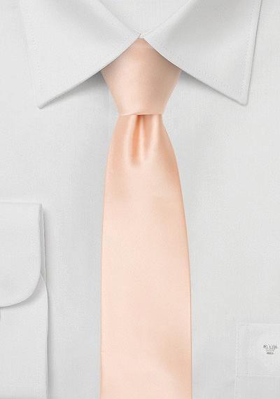 Cravata ingusta - apricot--Cravate Online