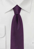 Cravata ingusta bordeaux cu linii--Cravate Online