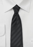 Cravata ingusta neagra--Cravate Online
