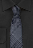 Cravata ingusta subtire antracit