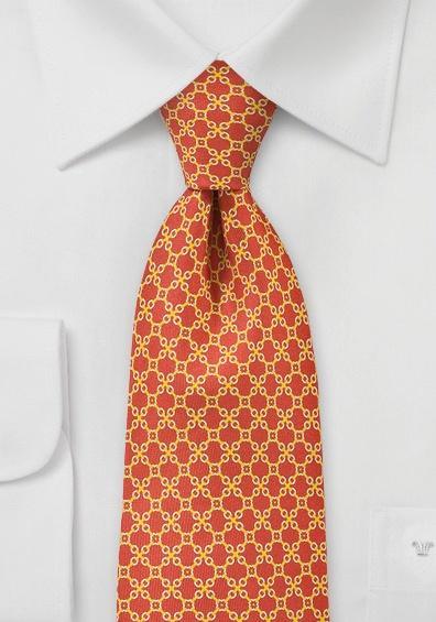 Cravata Italieneasca cu ochiuri de plasa culoare cires--Cravate Online
