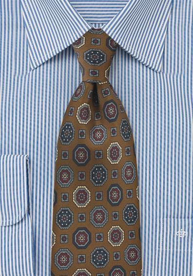 Cravata lux Cafea--Cravate Online