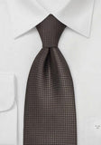 Cravata maro cu model 160cm