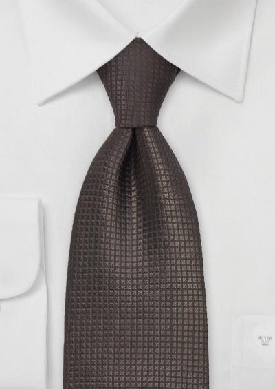 Cravata maro fin texturata metalizata--Cravate Online