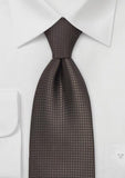 Cravata maro fin texturata metalizata