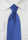 Cravata matase albastra regal--Cravate Online