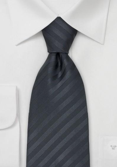 Cravata matase antracit carbune--Cravate Online