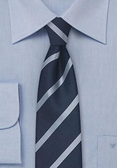 Cravata matase diplomatica bluemarin slim--Cravate Online