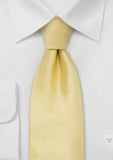 Cravata matase galbena Structura--Cravate Online