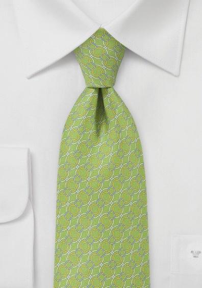 Cravata matase italiana gri-Green-Cravate Online