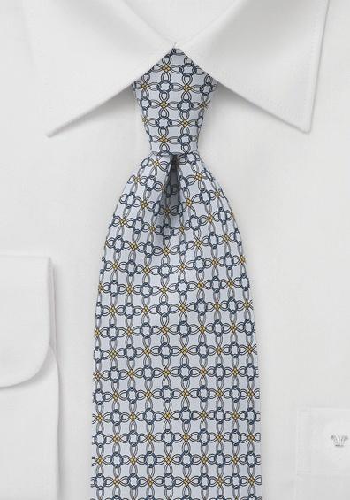 Cravata matase italiana gri-Grey-Cravate Online