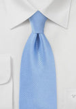 Cravata matase italiana structura albastru Ice--Cravate Online