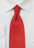 Cravata matase italiana structura rosu teracota--Cravate Online