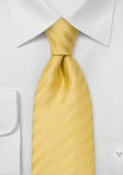 Cravata matase uni galbena--Cravate Online
