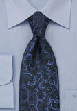 Cravata Model albastru închis--Cravate Online