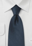 Cravata navy matase 160cm