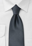 Cravata negru matase 160 cm--Cravate Online