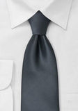 Cravata negru matase 160 cm--Cravate Online