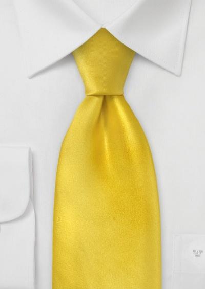 Cravata neteda galben deschis--Cravate Online